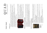 Quad 11L-Classis-Signature - Owners Manual-2